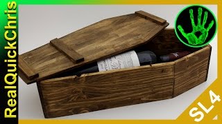 how to build a wooden coffin