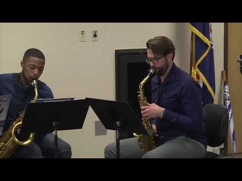 Friday Speaker Series: Jefferson College Student Saxophone Quartet – May 4, 2018