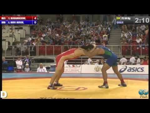 84 кг. Шамиль Кудиямагомедов — Энтони Жоуде (Бразилия)