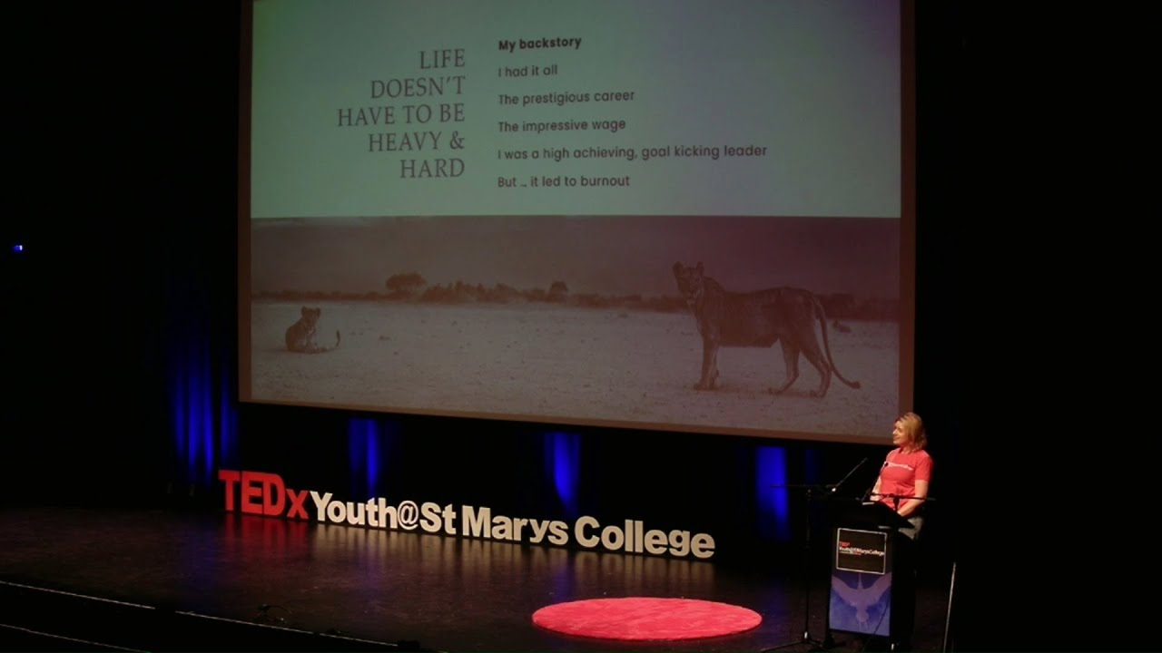 Live a Lighter, Brighter Life | Megan Savill | TEDxYouth@StMarysCollege