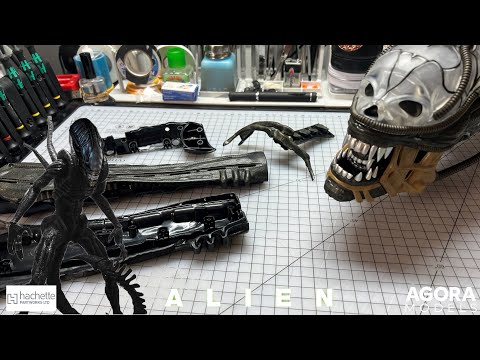 Build the 1:2 Scale Giger Xenomorph Alien - Pack 3 - Stages 13-20