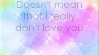 Don&#39;t Ask Why ~ Vanessa Hudgens lyrics