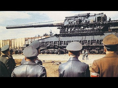NAZİLER'İN KORKUTUCU SİLAHI SCHWERER GUSTAV 800 MM TOP  1942
