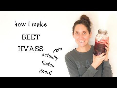 How to Make Beet Kvass at Home | THE BEST TASTING RECIPE | Bumblebee Apothecary