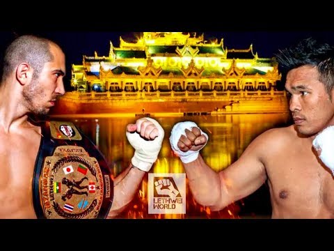 Dave Leduc vs. Tun Tun Min - Trilogy fight - KO TO WIN | Myanmar Traditional Lethwei
