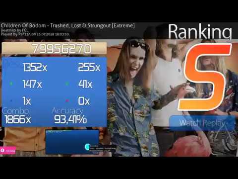 ☆ 7 Children Of Bodom - Trashed, Lost & Strungout [Extreme] FC 410pp
