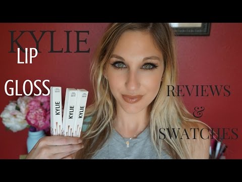 Kylie Cosmetics ▏ Like Literally So Cute Lip Gloss ▏ Reviews & Swatches Video