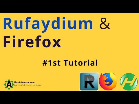 🦊Automating Firefox with Rufaydium and AutoHotkey