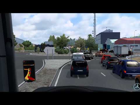 ETS2 Iberia DLC | Driving old Mercedes Benz Actros MP3 with Kriechbaum sounds