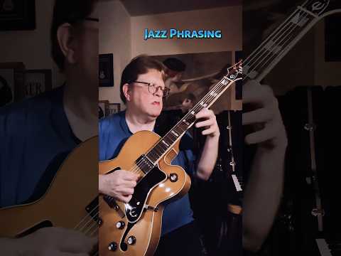 Jazz Phrasing #jazzphrasing #jamming #fusion #jazz #jazzy #jazzrock #jam #guitar #epiphonebroadway