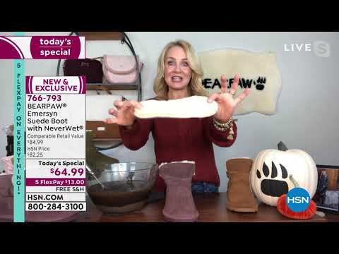 HSN | BEARPAW Footwear 10.09.2021 - 04 PM