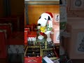 Gemmy 2020 Side Stepper Snoopy With Woodstock In Stocking