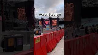 Arena front area #edsheeran #sydney