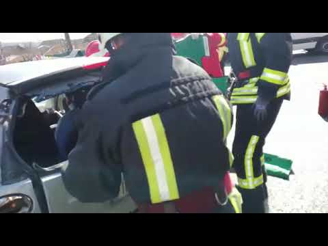 Vâlcea: Accident rutier produs pe DN7, pe raza localității Bujoreni