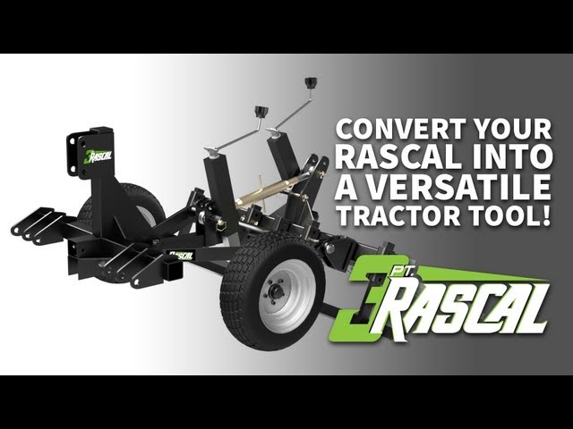 Rascal 3-Point Option – For ATVs & 3-point Tractors