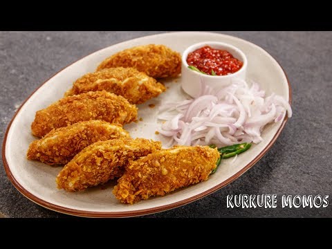Kurkure Momos Recipe - Crunchy & Juicy Soya Veg Momo - CookingShooking