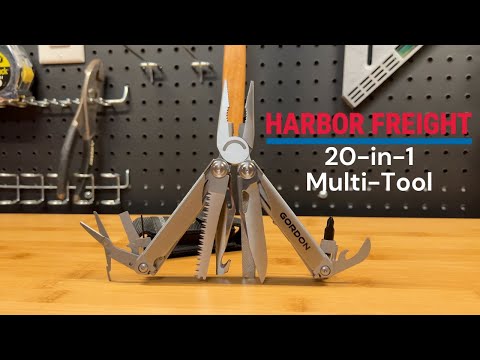 Is The GORDON 20-in-1 Multi-Tool - Harbor Freight The best Budget Multi-tool Ever Made?