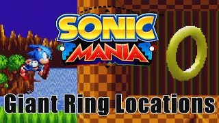 [Sonic Mania] Every Giant Special Stage Ring in the Game (And How to Reach Them)