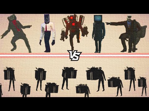 CAMERAMAN TEAM vs RANDOM UNITS TEAM  |  Totally Accurate Battle Simulator