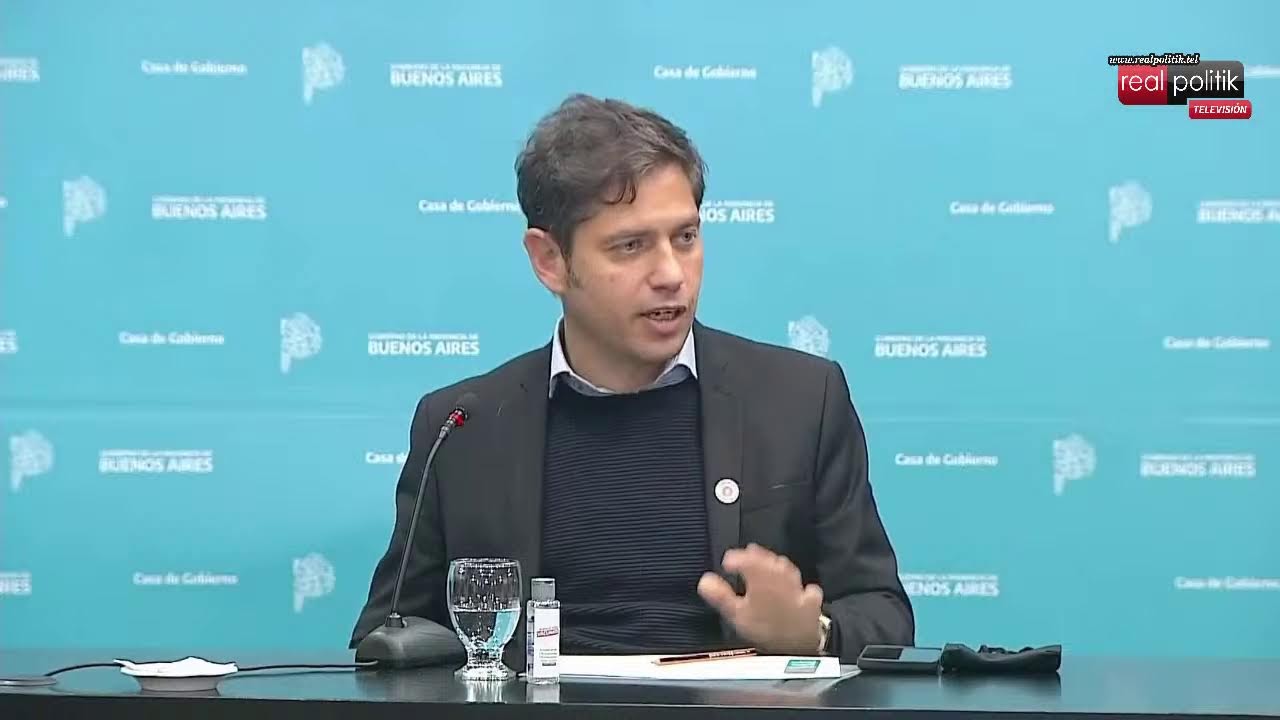 Kicillof anunció que habrá segunda dosis libre para mayores de 30 años en la PBA