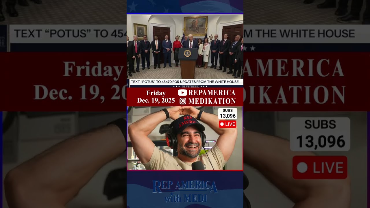 LIVE - Trump Makes an Announcement - Rep America with Medi