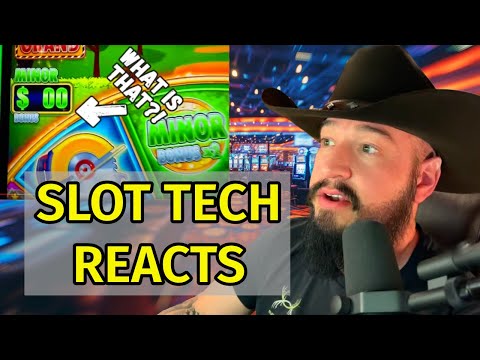 Huff N' Puff Slot Machine Malfunction? ???? WHAT IS THIS! | Slot Tech Reacts