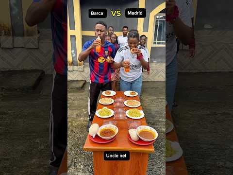 Group eating challenge. El Classico 😂