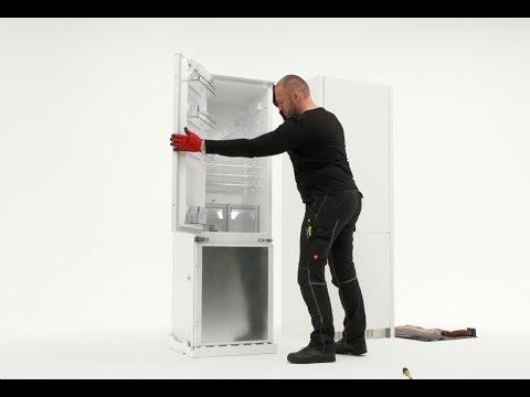 How to install your AEG Fridge / Freezer internal control sliding door