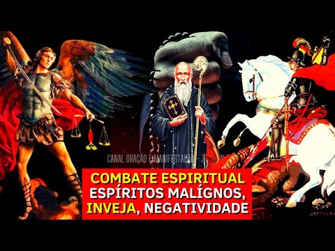 Oração Poderosa à São Jorge, São Miguel e São Bento- Combate contra Satanás -  Defesa Divina