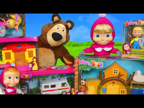 Casa de brinquedos e bonecas da Masha e o Urso