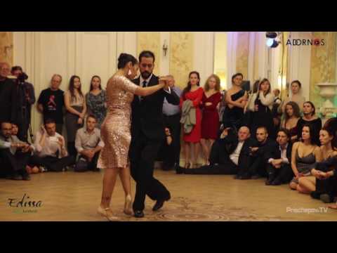  Geronimo Dorkas  and  Josefina Stellato  are  dancing  at  White Nights tango festival  in  2016