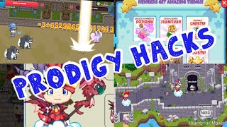 prodigy hacks to level up