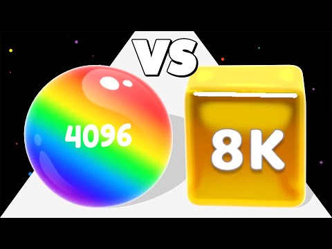 JELLY 2048 /vs JELLY CUBES 2048 ∞ ASMR Gameplay Android iOS • Satisfying Mobile Drop & Merge Games
