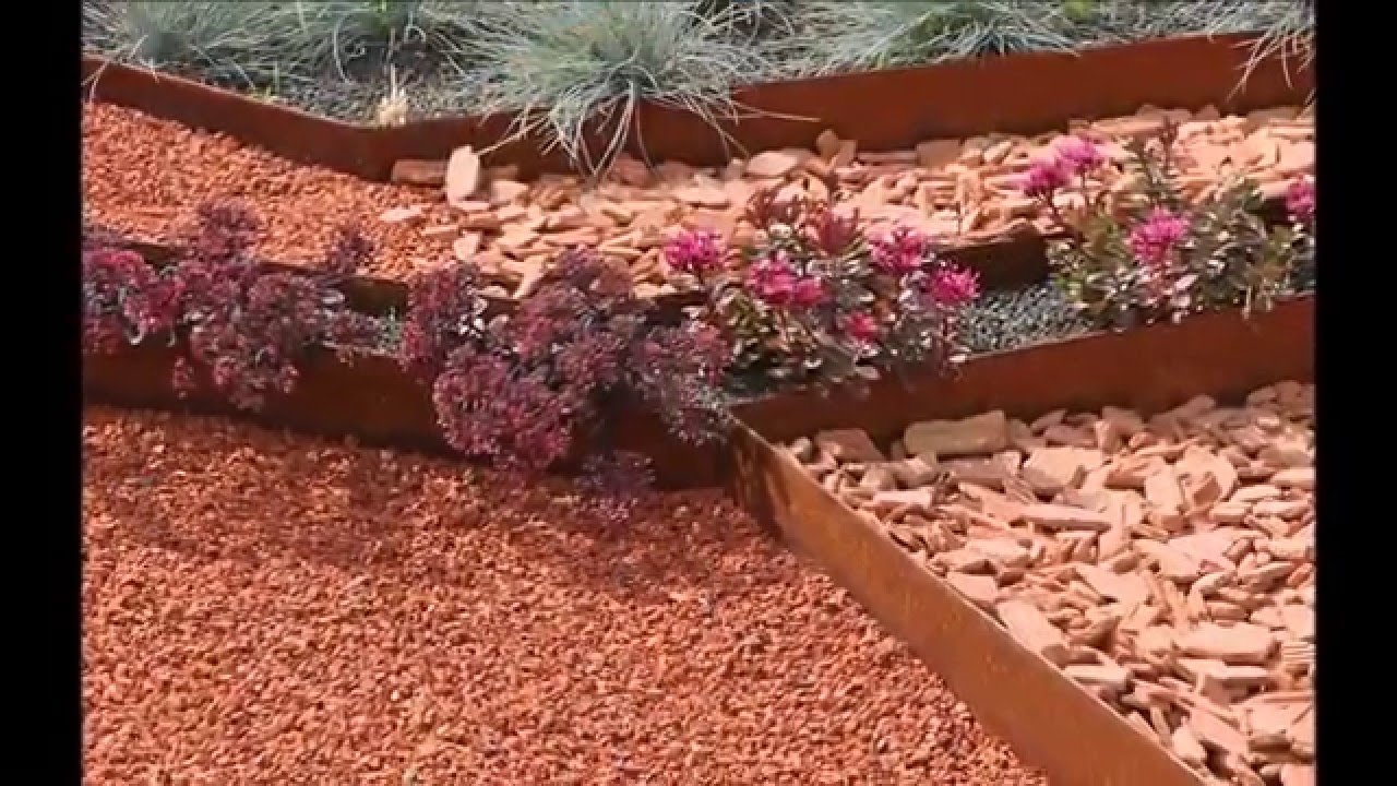 TUTO: POSEZ VOS BORDURES DE JARDIN SOUPLES ACIER CORTEN ACIER GALVA ET ALU - APANAGES