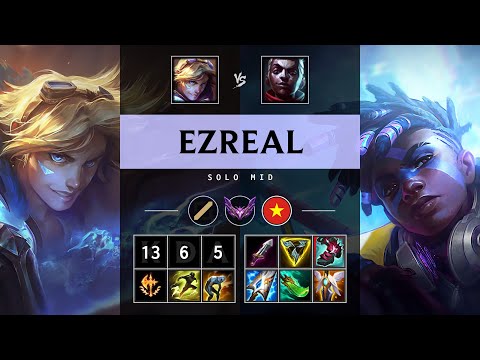 Ezreal Mid vs Ekko - VN Master Patch 25.10