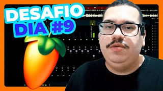 Dia 9 - Beat de FUNK MC TUTO e CBZINHO no FL STUDIO 24 - Desafio Fazendo BEAT TODO DIA