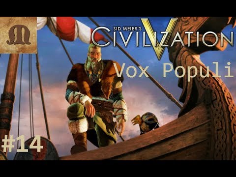 Let's Play Civilization 5 Vox Populi - Denmark p.14 (deity, epic)