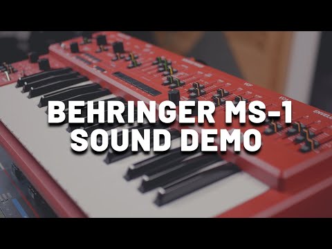 Behringer MS-1 – 10 Minutes Synth Exploration | Sound Demo Roland SH-101 Clone (No Talking)