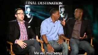 ENTREVISTAS DESTINO FINAL 5 - Entrevistas a P.J. Byrne, Arlen Escarpeta, Courtney B. Vance video