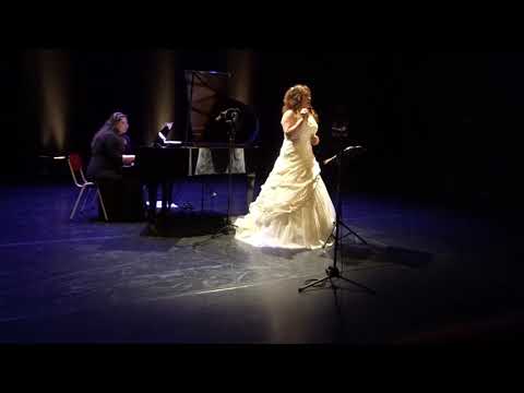 Elena Syssojeva - dramatische sopraan ,fragmenten  uit Recital in  2017,pianiste Evelina Vorontsova