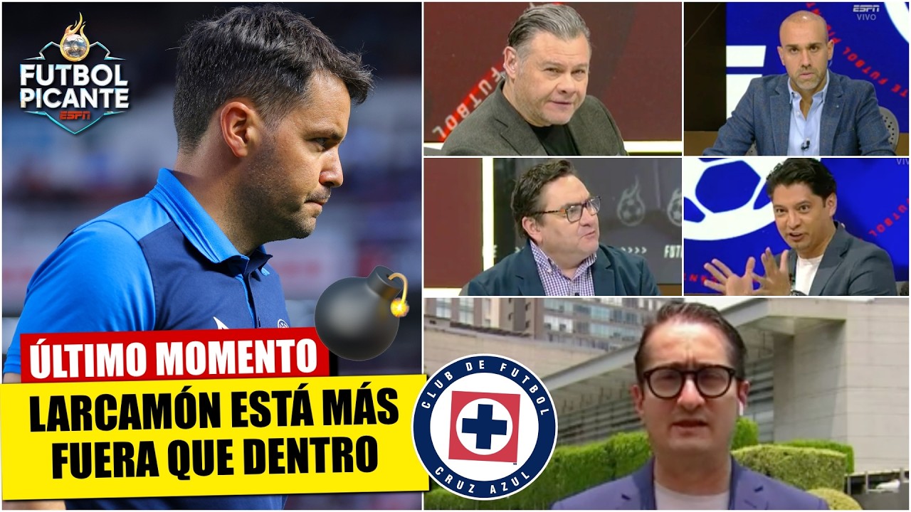 BOMBAZO: NICOLÁS LARCAMÓN TIENE UN PIE FUERA DE CRUZ AZUL antes de LIGUILLA | Futbol Picante