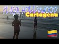Playa Hollywood Cartagena Colombia Travel Vlog Popular Beach In Cartagena