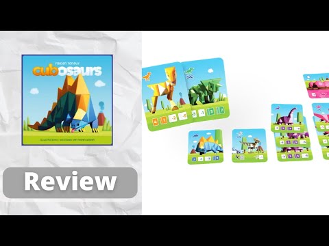 Cubosaurs - Board Game Review