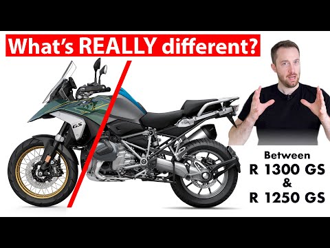 10 differences between 2024 BMW R1300GS and 2023 R1250 GS