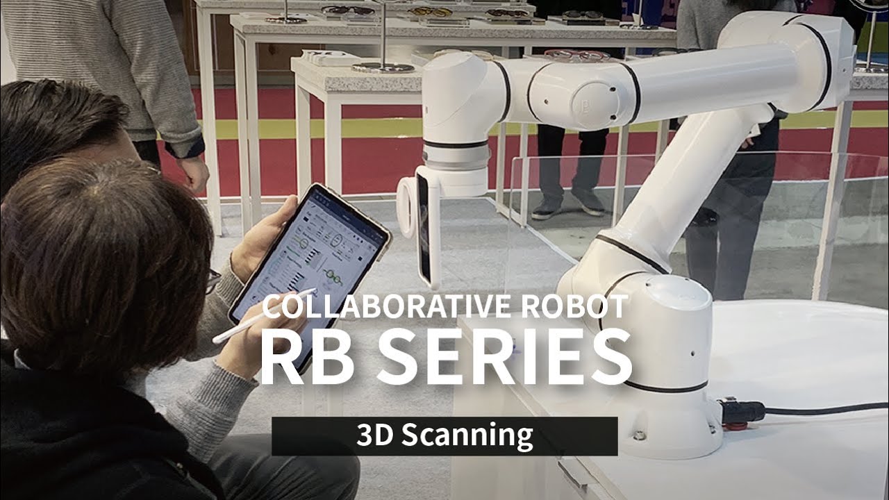 Collaborative Robot RB Series Application – 3D Scanning