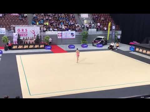 Axelle Hermouet DN4 Championnat de France BREST 2019