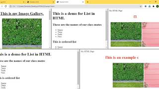How to  Create a Frame in HTML using both Rows And Cols