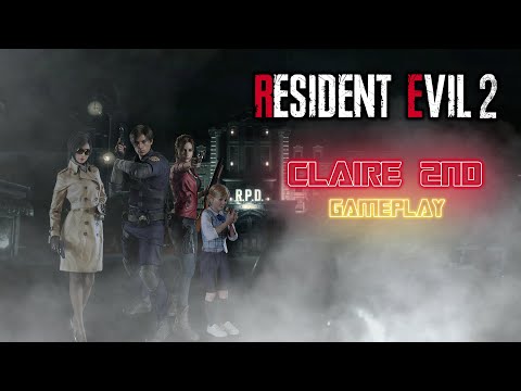 Resident Evil 2 Remake - Claire 2nd (Claire B) | Gameplay Walkthrough No Commentary | No Damage