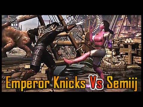 MKXL: K.C. S2 - Week 10 - Emperor Knicks (Shinnok) Vs Semiij (Mileena)