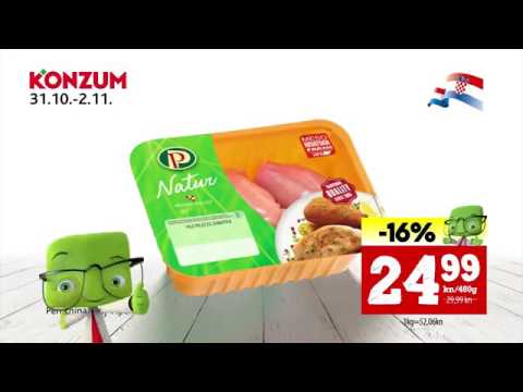Konzum super akcija od 31.10.-02.11.2016.